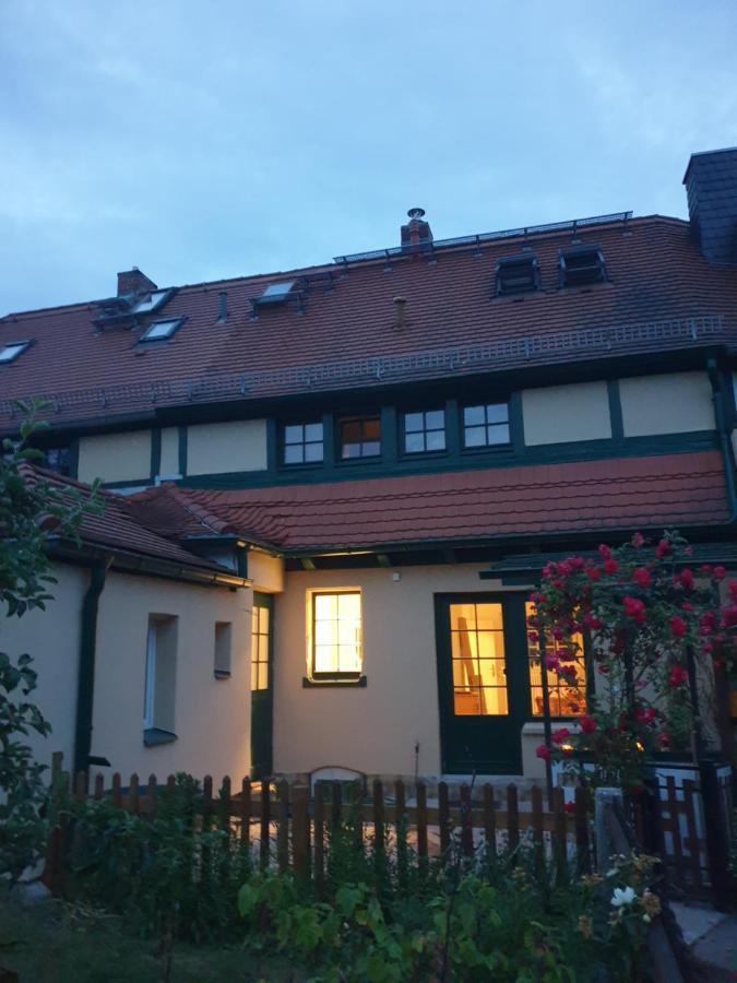 Denkmal-Ferienhaus In Dresden-Hellerau Mit Sauna Und Kamin Exterior foto